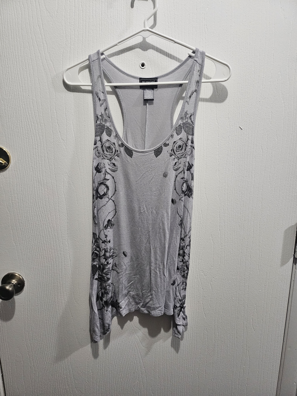 Floral Print Racerback Tank